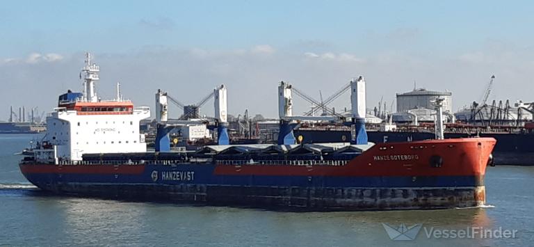 hanze goteborg (Bulk Carrier) - IMO 9646780, MMSI 245854000, Call Sign PCPK under the flag of Netherlands