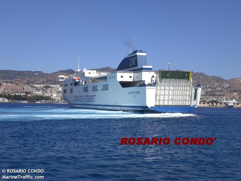 corfu (Passenger/Ro-Ro Cargo Ship) - IMO 9349758, MMSI 247178800, Call Sign IBYZ under the flag of Italy