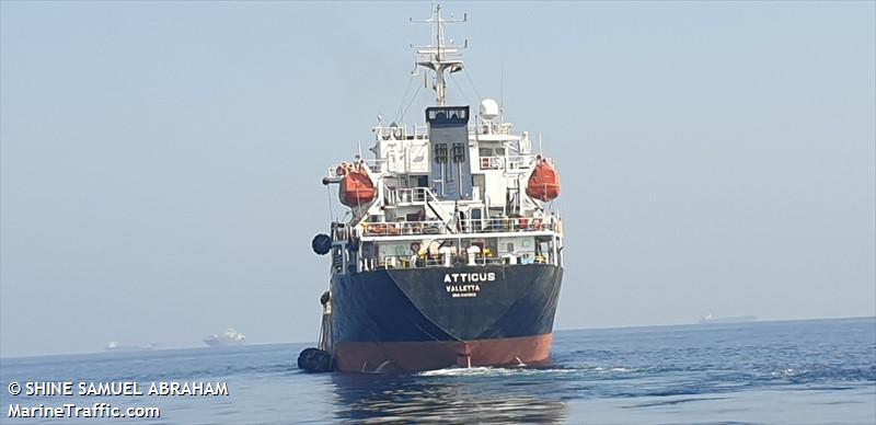 atticus (Oil Products Tanker) - IMO 9471173, MMSI 248035000, Call Sign 9HA4487 under the flag of Malta