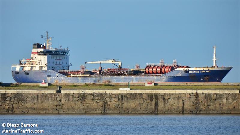 besiktas zealand (Chemical/Oil Products Tanker) - IMO 9431044, MMSI 248163000, Call Sign 9HA2216 under the flag of Malta