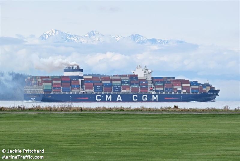 cma cgm tigris (Container Ship) - IMO 9705067, MMSI 256062000, Call Sign 9HA3801 under the flag of Malta