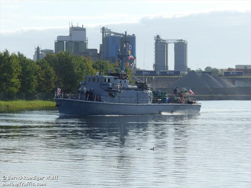 orp hancza (Military ops) - IMO , MMSI 261267000, Call Sign SOWR under the flag of Poland