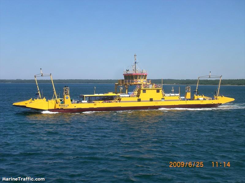 bodilla (Passenger ship) - IMO , MMSI 265604510, Call Sign SHZL under the flag of Sweden