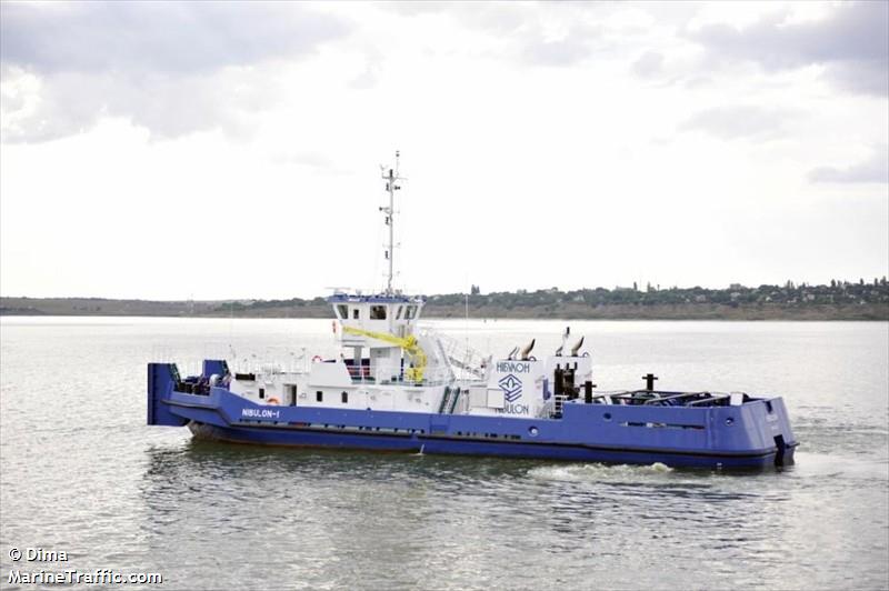 nibulon 1 (Pusher Tug) - IMO 9608659, MMSI 272641000, Call Sign UUAS4 under the flag of Ukraine