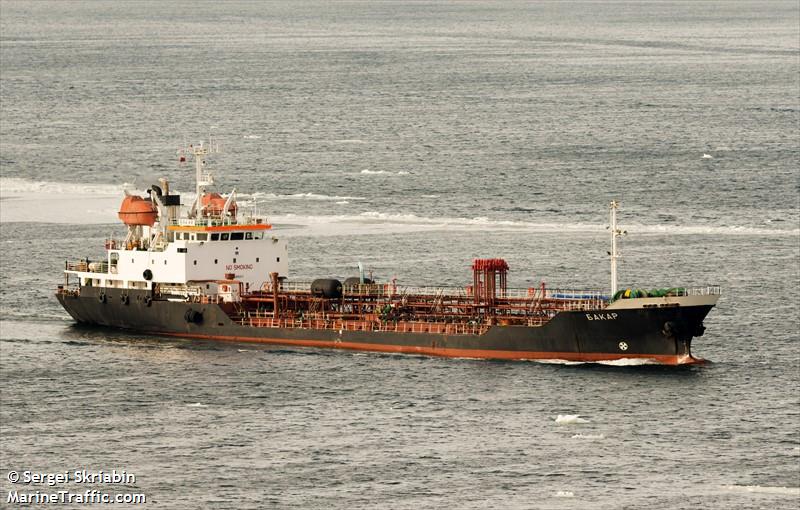 bakar (Oil Products Tanker) - IMO 9066411, MMSI 273322350, Call Sign UEDI under the flag of Russia