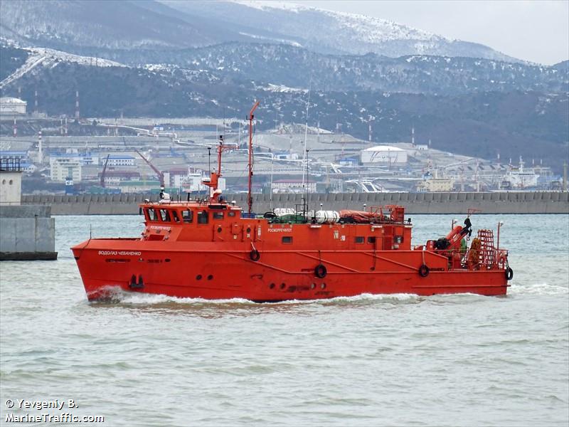 vodolaz chebanenko (Diving ops) - IMO , MMSI 273351410, Call Sign UBVG4 under the flag of Russia