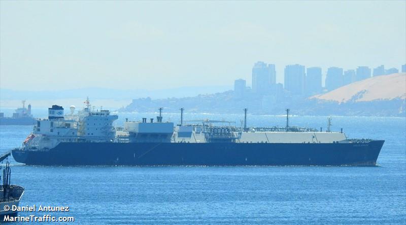 gaslog shanghai (LNG Tanker) - IMO 9600528, MMSI 310644000, Call Sign ZCEH4 under the flag of Bermuda