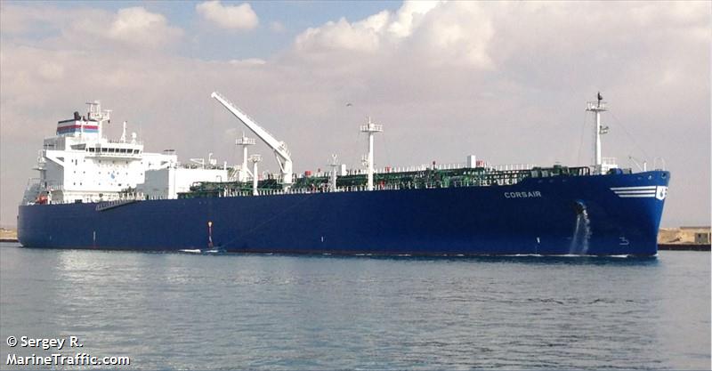 corsair (LPG Tanker) - IMO 9689926, MMSI 311000252, Call Sign C6BF9 under the flag of Bahamas