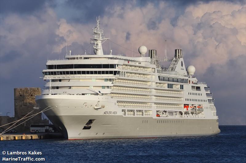 silver moon (Passenger (Cruise) Ship) - IMO 9838618, MMSI 311000719, Call Sign C6DM6 under the flag of Bahamas