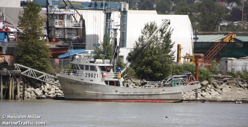 canadian joye (Fishing vessel) - IMO , MMSI 316002915 under the flag of Canada