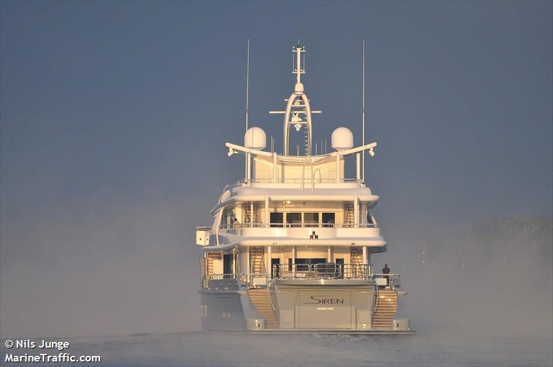 siren (Yacht) - IMO 9417438, MMSI 319060000, Call Sign ZCTF6 under the flag of Cayman Islands