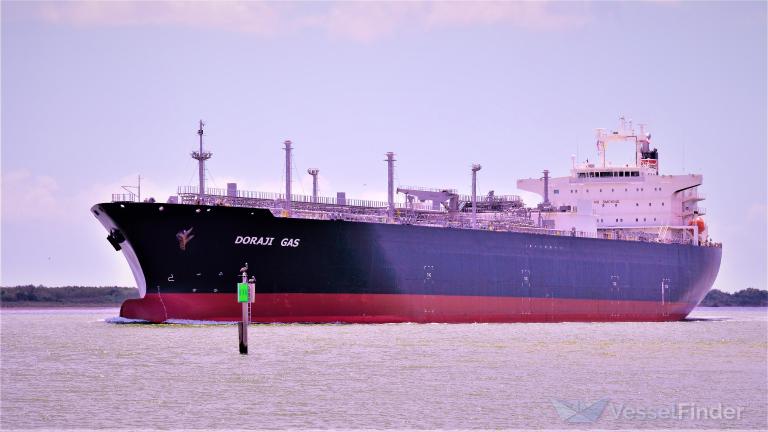doraji gas (LPG Tanker) - IMO 9759185, MMSI 354850000, Call Sign 3EWH7 under the flag of Panama