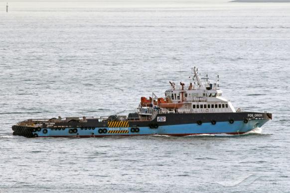 fos orion (Offshore Tug/Supply Ship) - IMO 9510412, MMSI 355122000, Call Sign HP7367 under the flag of Panama