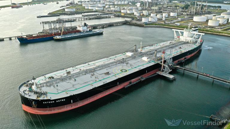 esteem astro (Crude Oil Tanker) - IMO 9838008, MMSI 355837000, Call Sign 3FRL6 under the flag of Panama