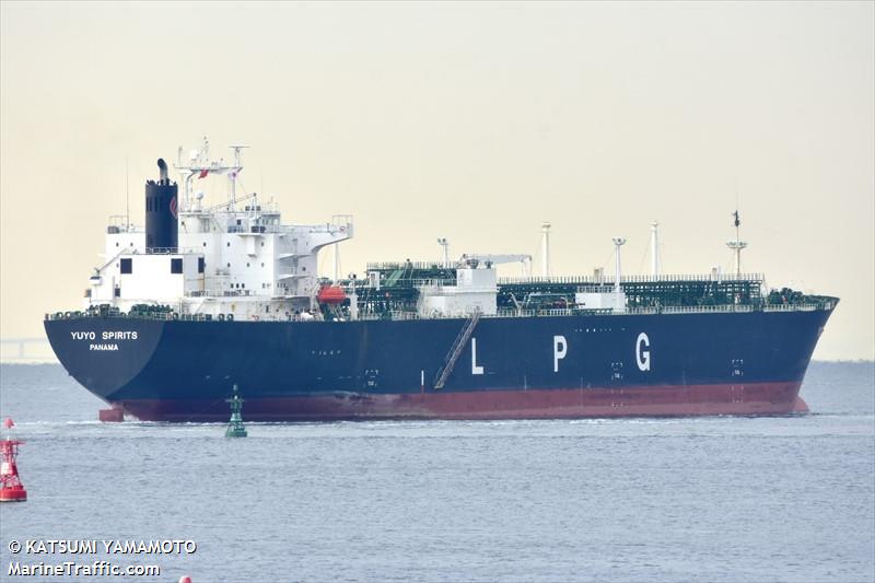 yuyo spirits (LPG Tanker) - IMO 9395501, MMSI 357117000, Call Sign 3FNF4 under the flag of Panama