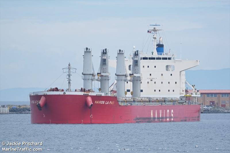 navios la paix (Bulk Carrier) - IMO 9678329, MMSI 357396000, Call Sign 3EZP9 under the flag of Panama