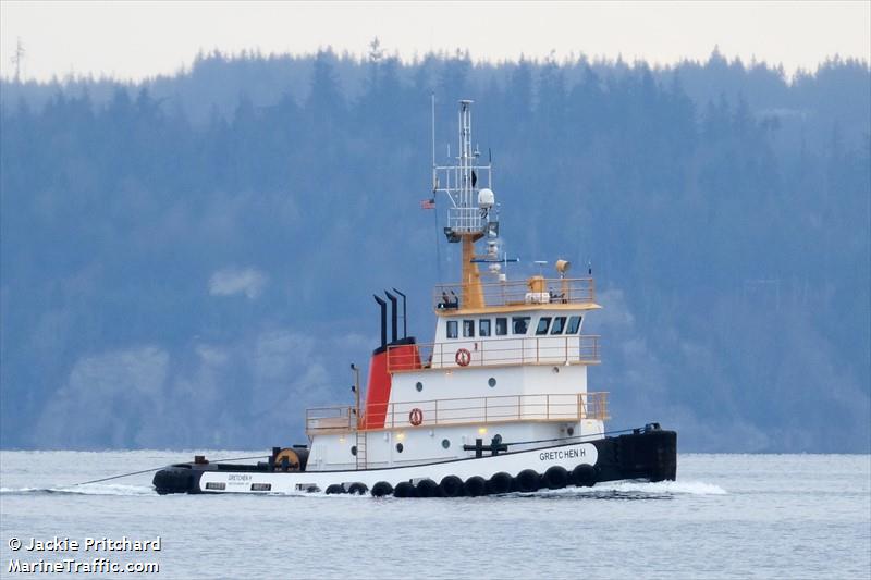 gretchen h (Towing vessel (tow>200)) - IMO , MMSI 367098050, Call Sign WDC9138 under the flag of United States (USA)