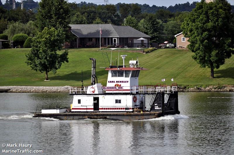 earl hensley (Towing vessel) - IMO , MMSI 367685560, Call Sign WDI3159 under the flag of United States (USA)