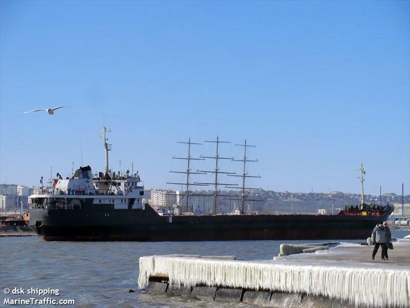 odinnadtsataya pyati (General Cargo Ship) - IMO 7942910, MMSI 370040000, Call Sign 3FXP under the flag of Panama