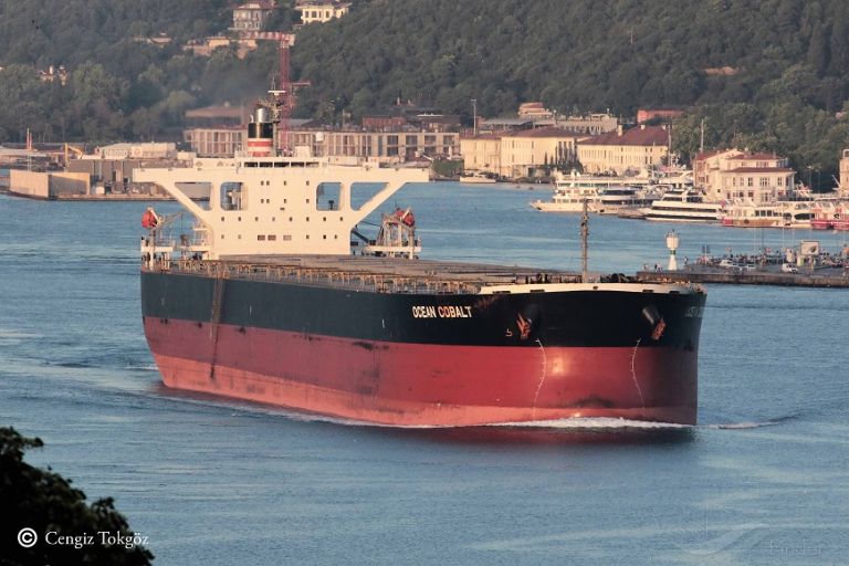 ocean cobalt (Bulk Carrier) - IMO 9439137, MMSI 370272000, Call Sign 3ESD9 under the flag of Panama