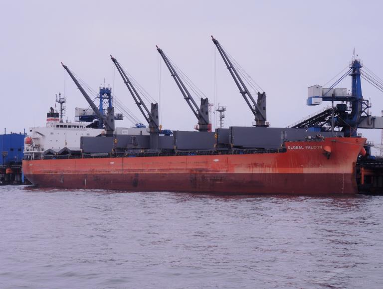 global falcon (Bulk Carrier) - IMO 9401843, MMSI 371087000, Call Sign 3EZE5 under the flag of Panama