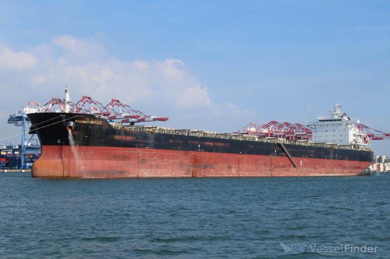 panamax universe (Bulk Carrier) - IMO 9609275, MMSI 371356000, Call Sign 3FFP3 under the flag of Panama