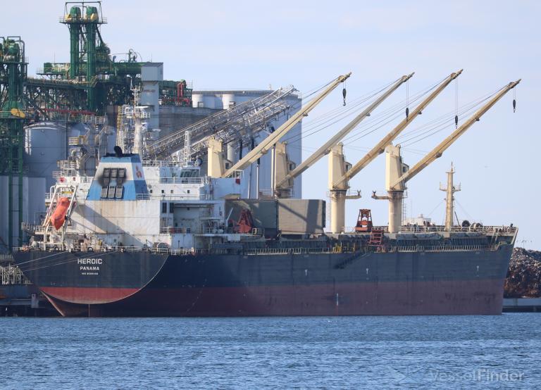 heroic (Bulk Carrier) - IMO 9599406, MMSI 373020000, Call Sign 3EVF4 under the flag of Panama