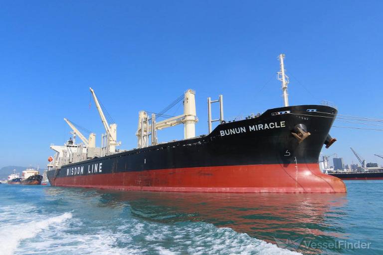 bunun miracle (Bulk Carrier) - IMO 9867372, MMSI 374448000, Call Sign 3EXO under the flag of Panama