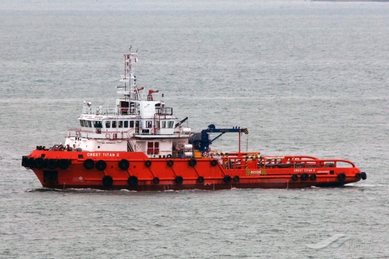 allianz hercules (Anchor Hoy) - IMO 9558830, MMSI 375672000, Call Sign J8B5717 under the flag of St Vincent & Grenadines