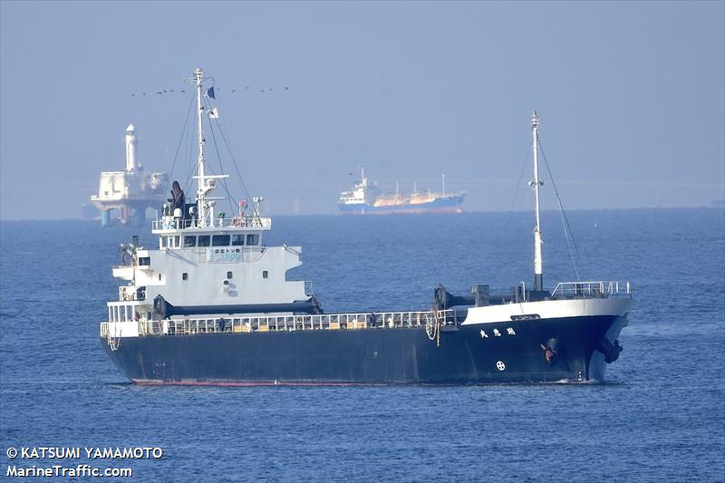 zuikei maru (General Cargo Ship) - IMO 8743232, MMSI 431000844, Call Sign JD2870 under the flag of Japan
