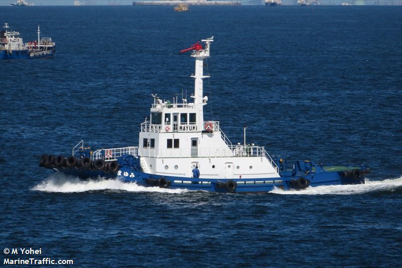 mayumi (Tug) - IMO , MMSI 431002259, Call Sign JD3152 under the flag of Japan