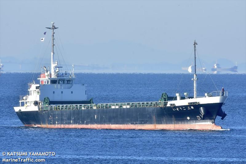 dai3kosei (Cargo ship) - IMO , MMSI 431002447, Call Sign JD3201 under the flag of Japan