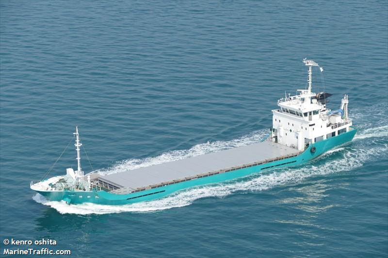 hakushinmaru (Cargo ship) - IMO , MMSI 431402043, Call Sign JD2206 under the flag of Japan