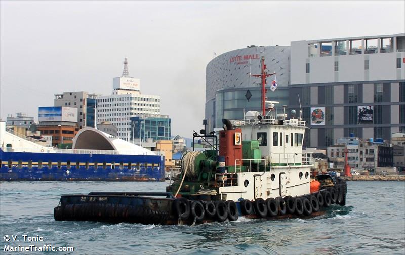 no.29 cho yang (Tug) - IMO , MMSI 440217810, Call Sign 021412 under the flag of Korea