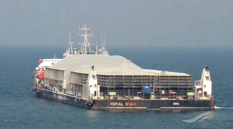 al yasat (Deck Cargo Ship) - IMO 9382009, MMSI 471173000, Call Sign A6E2035 under the flag of United Arab Emirates (UAE)