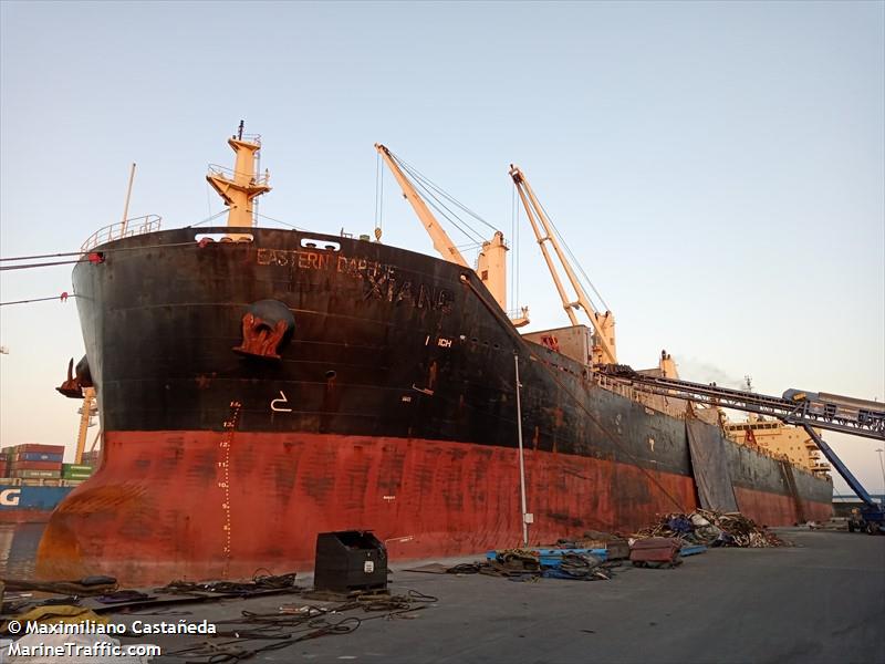 eastern daphne (Bulk Carrier) - IMO 9598050, MMSI 477182100, Call Sign VRLG9 under the flag of Hong Kong