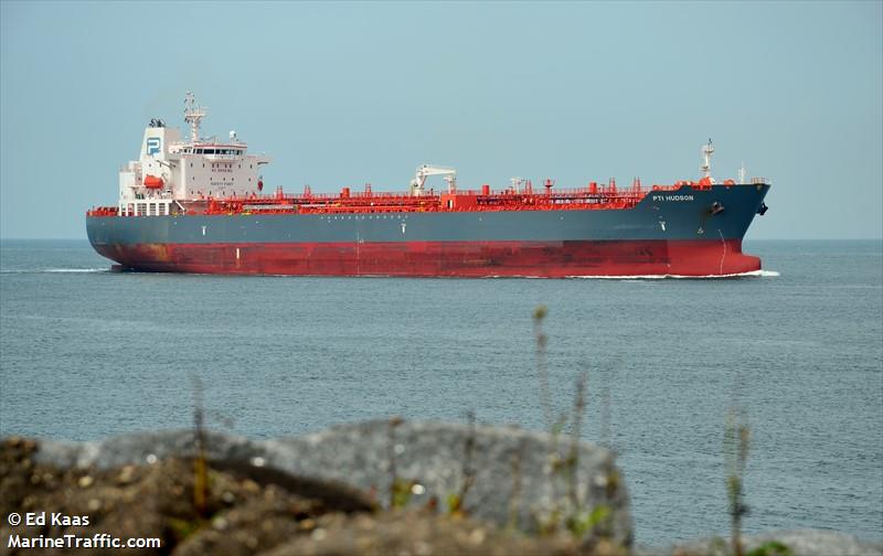 pti hudson (Chemical/Oil Products Tanker) - IMO 9747326, MMSI 477854700, Call Sign VRPS3 under the flag of Hong Kong