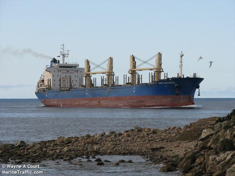 cosco kunlunshan (Bulk Carrier) - IMO 9418339, MMSI 477959400, Call Sign VRHL7 under the flag of Hong Kong