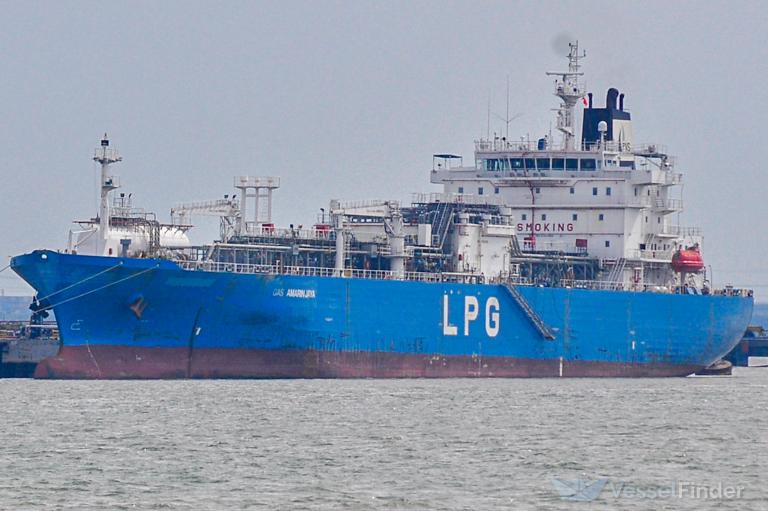 gas amarin jaya (LPG Tanker) - IMO 9364966, MMSI 525900619, Call Sign YDAO2 under the flag of Indonesia
