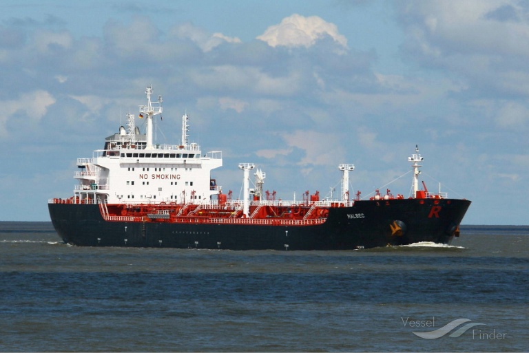 malbec (Chemical/Oil Products Tanker) - IMO 9364928, MMSI 538002982, Call Sign V7NN3 under the flag of Marshall Islands