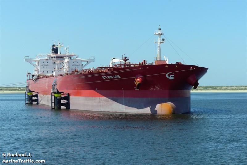 sti oxford (Crude Oil Tanker) - IMO 9697595, MMSI 538005390, Call Sign V7DJ5 under the flag of Marshall Islands