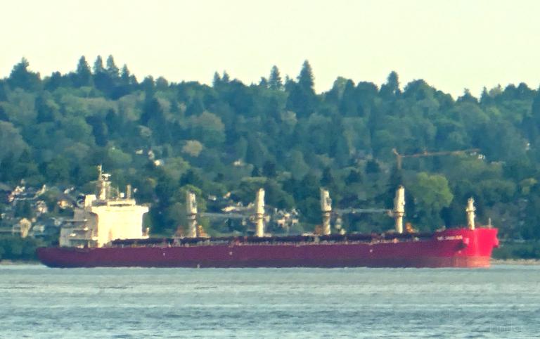 aikaterini (Bulk Carrier) - IMO 9700055, MMSI 538007779, Call Sign V7VR2 under the flag of Marshall Islands