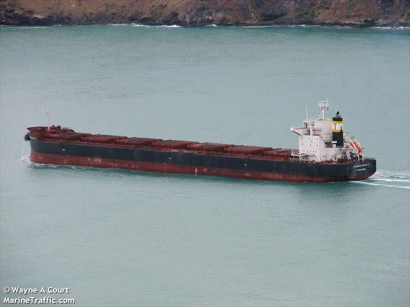 prabhu shakti (Bulk Carrier) - IMO 9398981, MMSI 563018710, Call Sign 9V9451 under the flag of Singapore