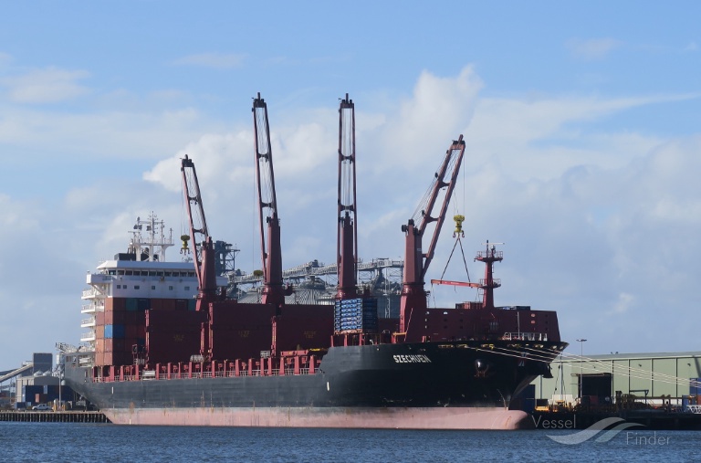 vanuatu chief (Container Ship) - IMO 9614543, MMSI 564407000, Call Sign 9V9718 under the flag of Singapore