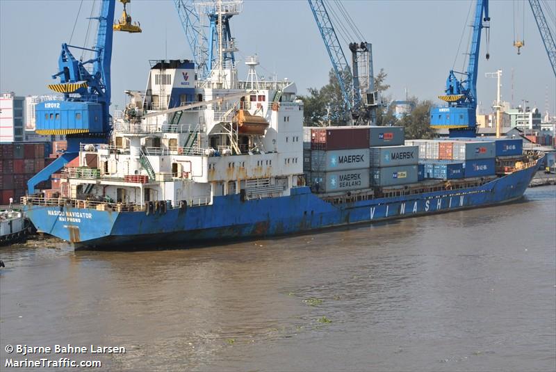 nasico navigator (General Cargo Ship) - IMO 9111230, MMSI 574246000, Call Sign XVKO under the flag of Vietnam