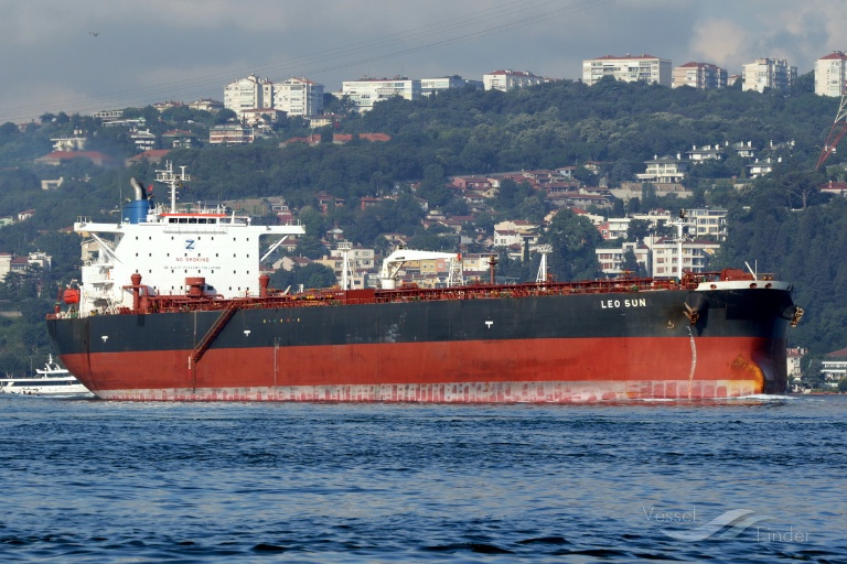 leo sun (Crude Oil Tanker) - IMO 9457608, MMSI 636016127, Call Sign D5EP6 under the flag of Liberia