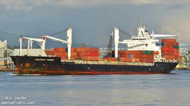 thorswind (Container Ship) - IMO 9173135, MMSI 636016575, Call Sign ELWZ5 under the flag of Liberia