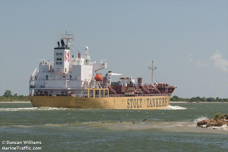 stolt virtue (Chemical/Oil Products Tanker) - IMO 9274317, MMSI 636016710, Call Sign D5HJ9 under the flag of Liberia