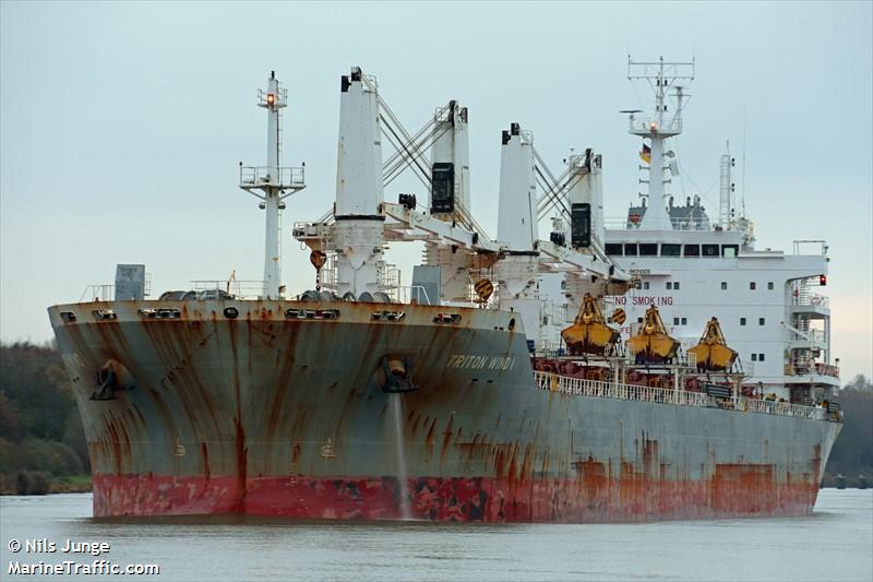 triton wind i (Bulk Carrier) - IMO 9621003, MMSI 636017611, Call Sign D5LW4 under the flag of Liberia