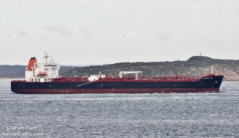 elandra pine (Chemical/Oil Products Tanker) - IMO 9831206, MMSI 636018544, Call Sign D5QE6 under the flag of Liberia